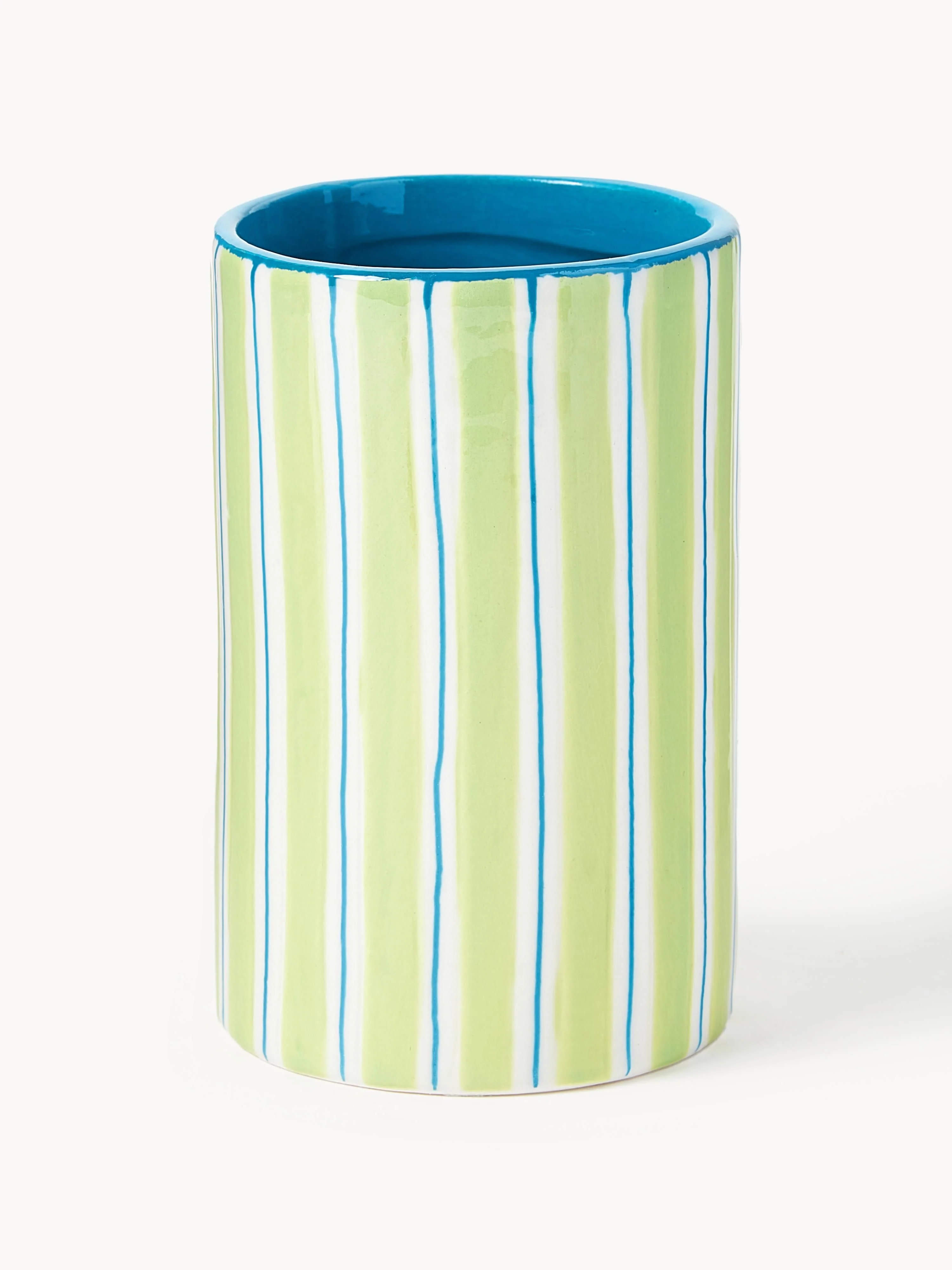 Handbemalte Porzellan-Vase Ray, H 13 cm