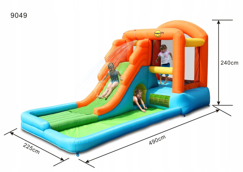 Dmuchany Plac Zabaw Trampolina GIGANT dla Dzieci