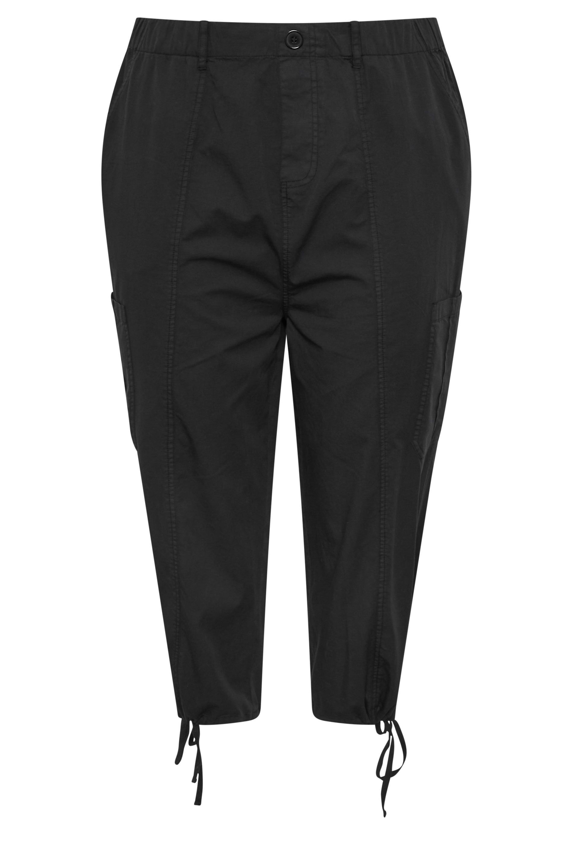 Yours Cropped Cargo Trousers