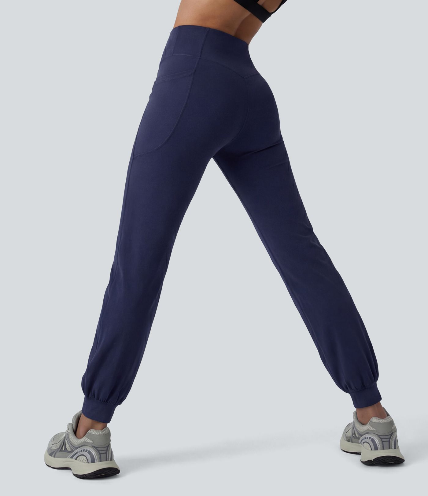 Jogging danse SoftlyZero™ croisé taille haute avec poches - UPF50