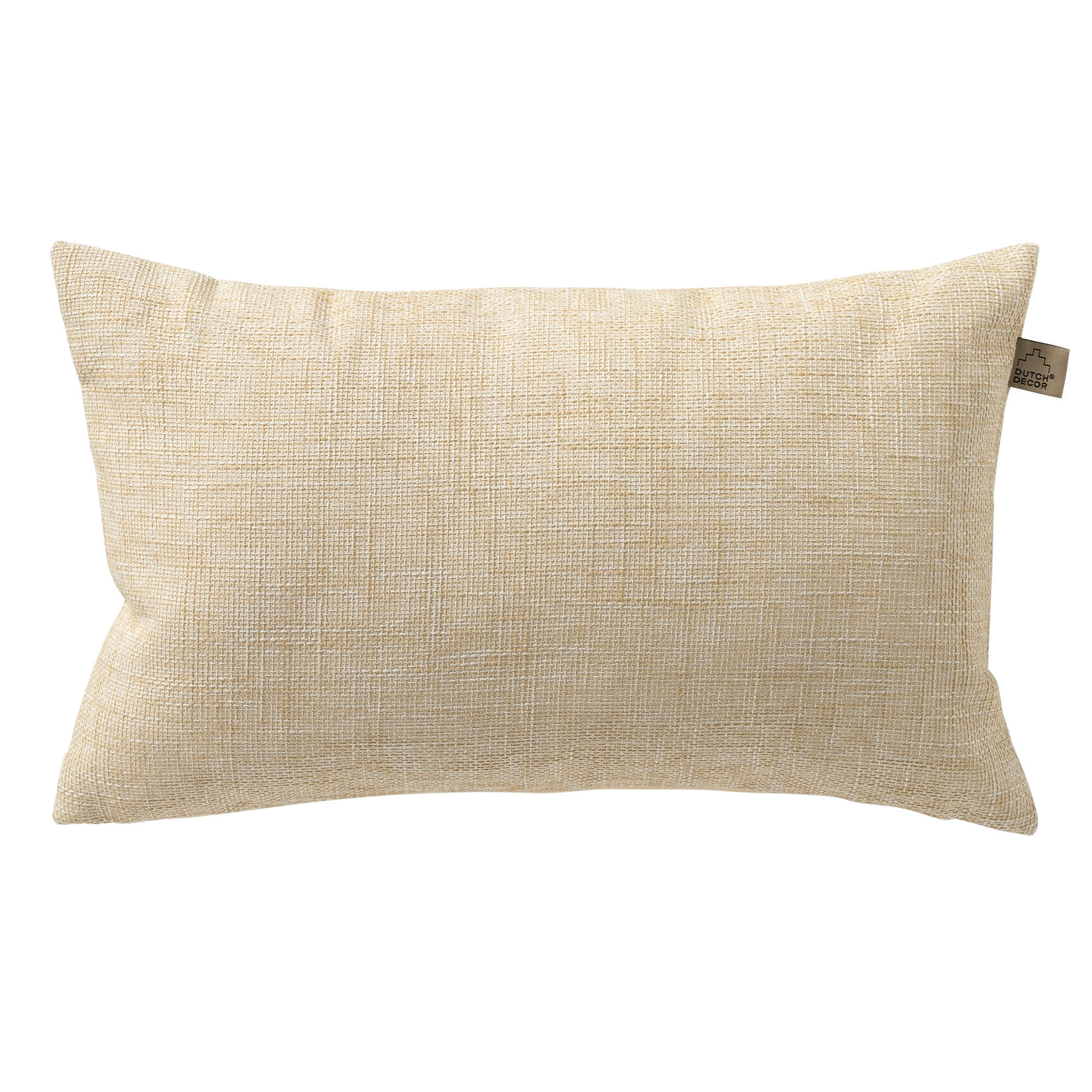 NERIDA - buitenkussen 30x50 cm - waterafstotend - Creme Brulee - beige