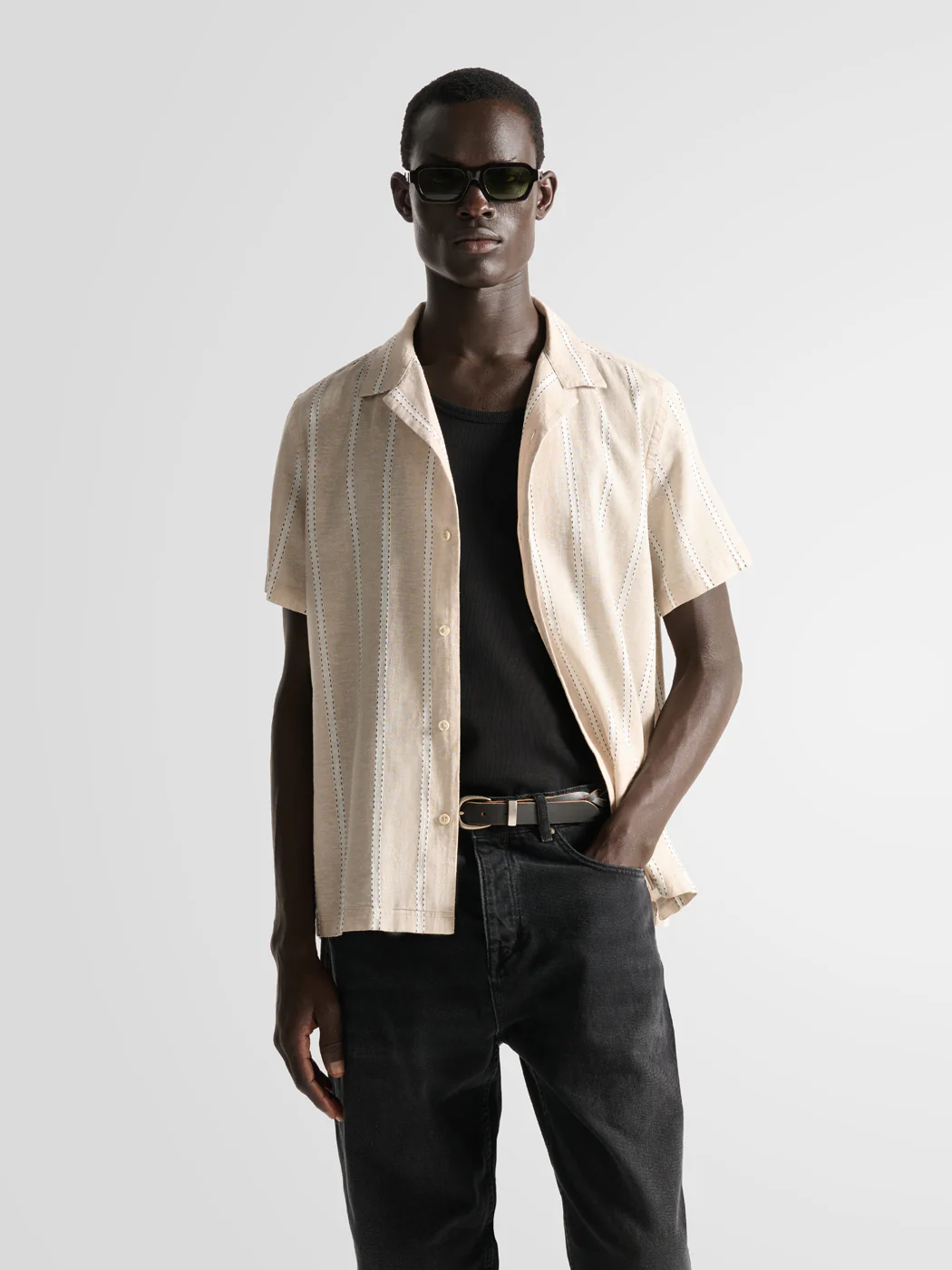 Chemise regular à rayures - L'atelier