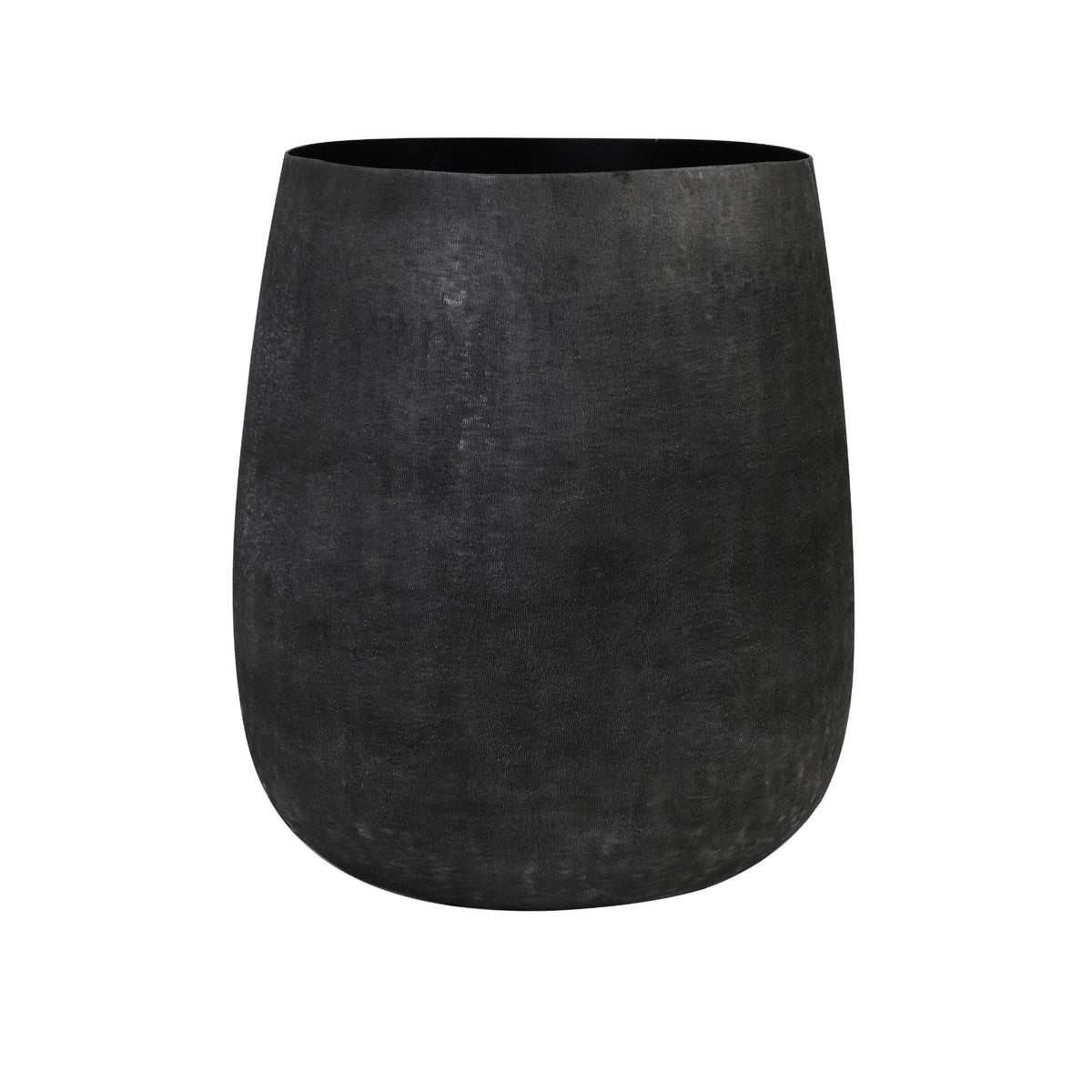 Light & Living bloempot Genoli - zwart - Ø39cm