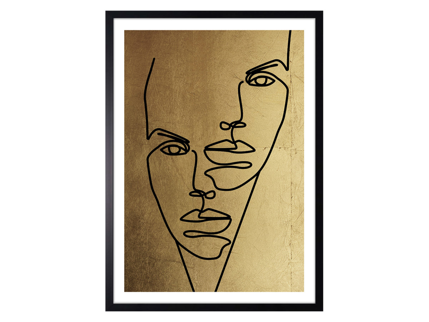 Obraz Theatrical Faces 50x70 cm