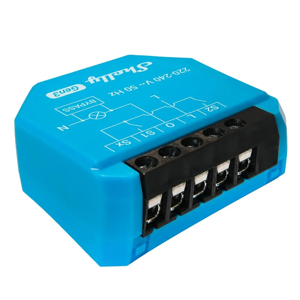 Shelly Gen3 Wi-Fi BT smart switch 1L