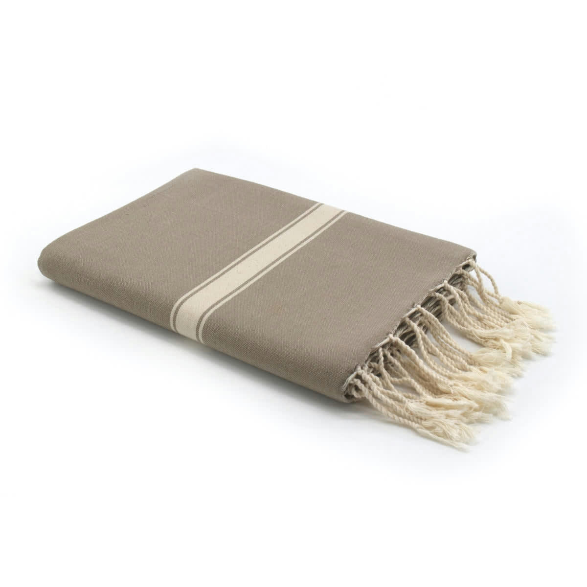 MARSA - Fouta coton  100x200 taupe