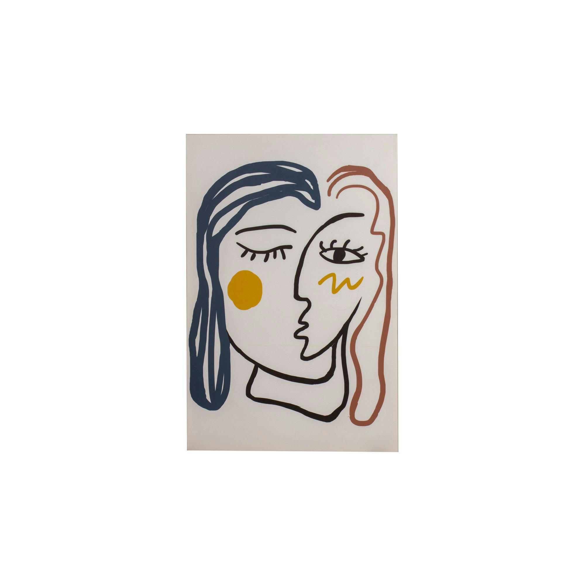 LADY - Lithographie en canvas 40x60cm