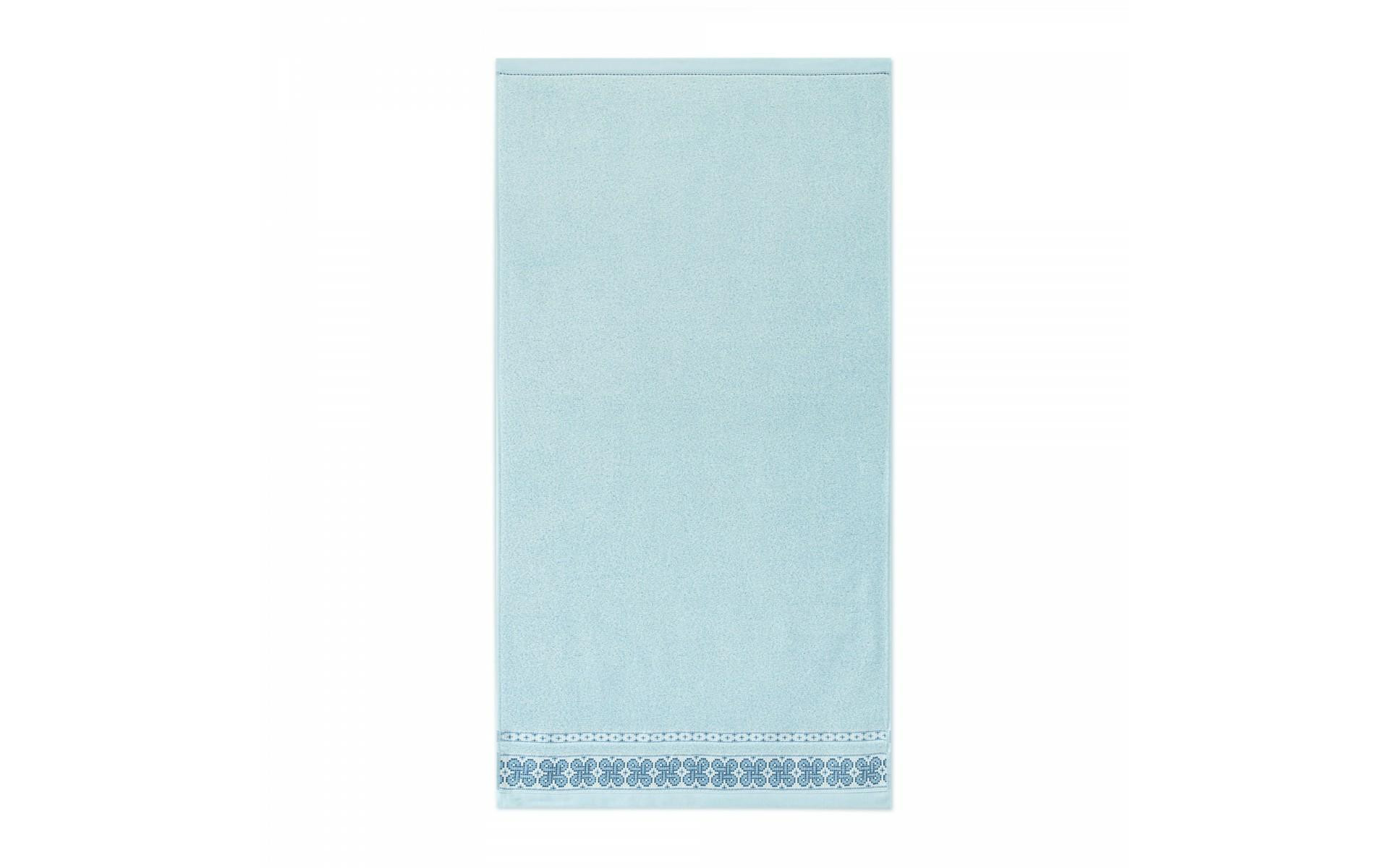 Ręcznik La Boca 70x140 niebieski frotte 420 g/m2 Zwoltex