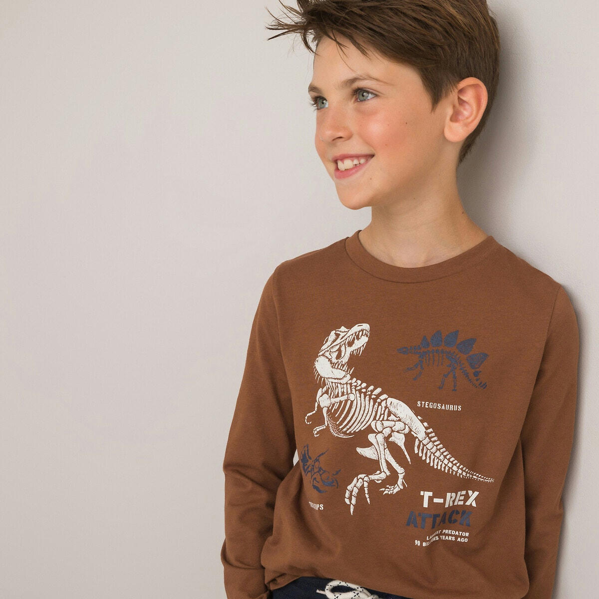 T-shirt manches longues, imprimé dinosaures