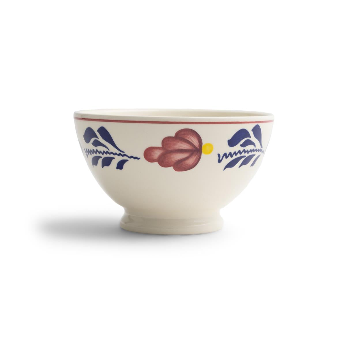 Royal Boch kom op voet Boerenbont - set van 6 - ø13cm - keramiek