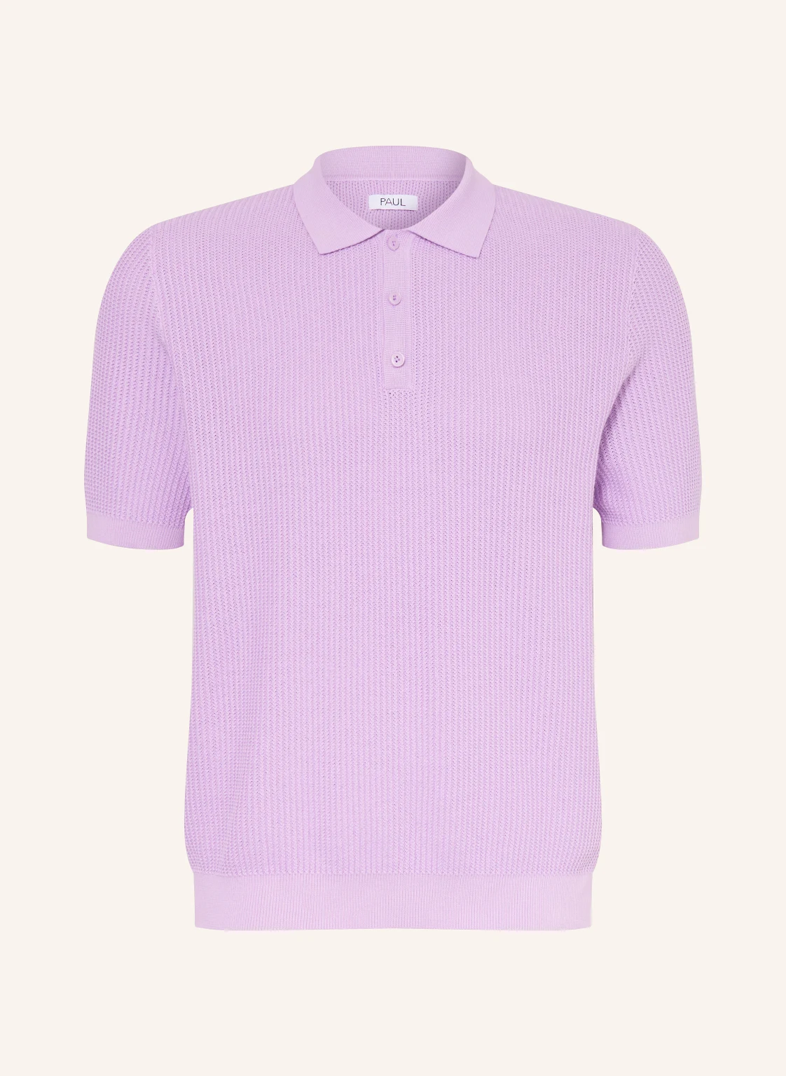 PAUL Strick-Poloshirt