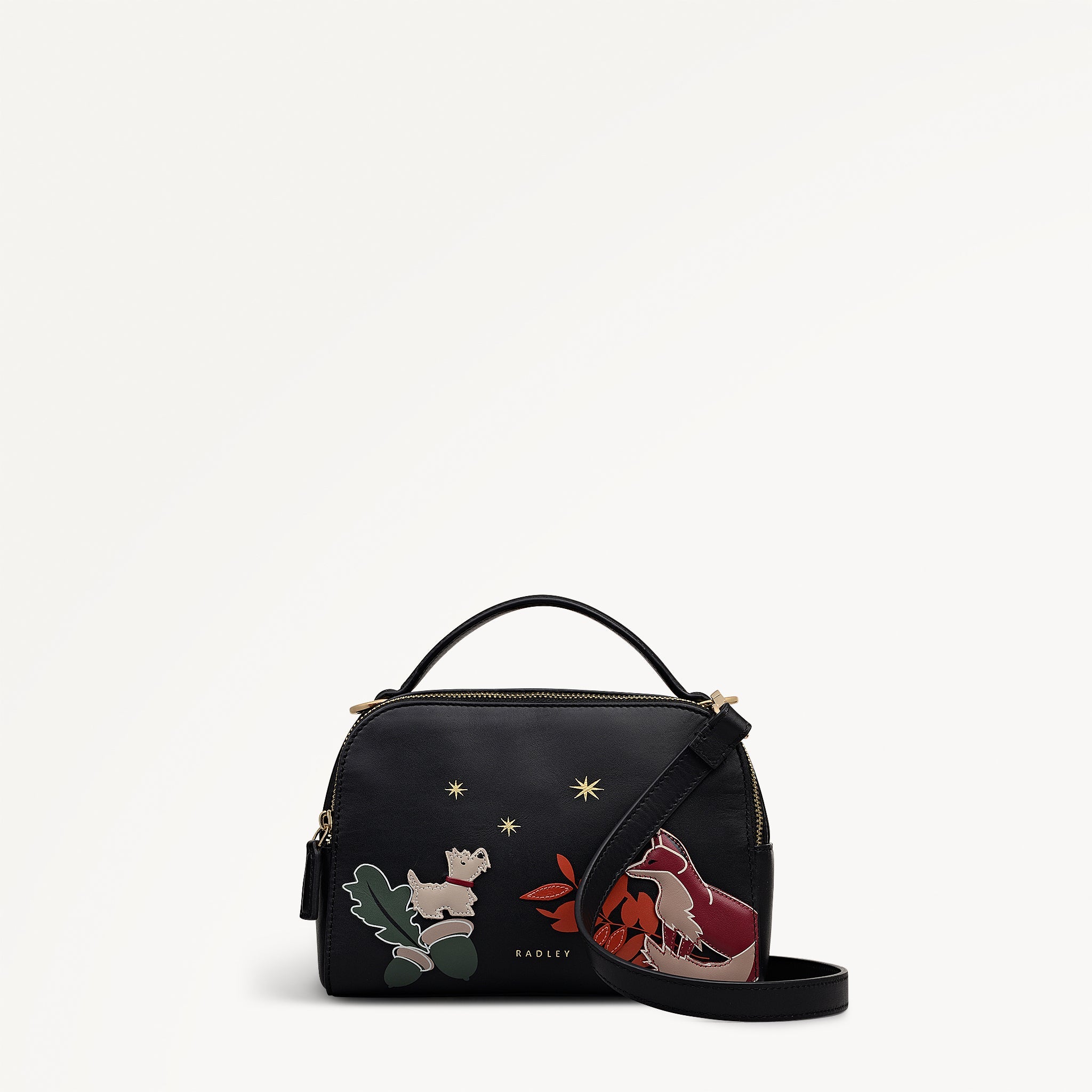 Fleeting Fox Small Ziptop Cross Body Bag - OHE24301