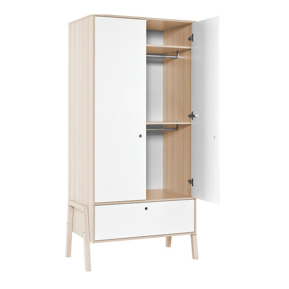 SPOT - Armoire 2 portes blanc