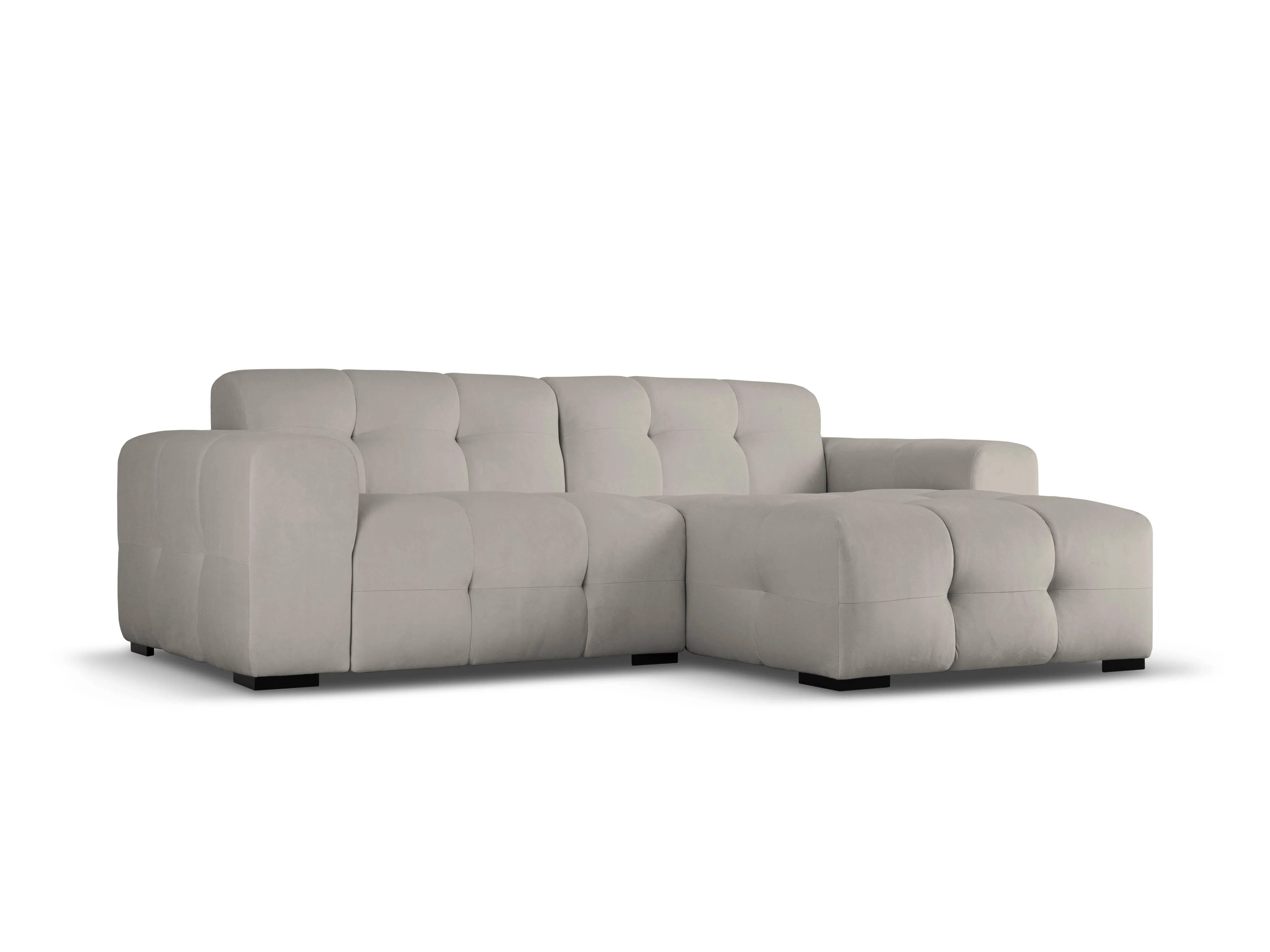 3.5-zitshoekbank Kendal velvet rechts