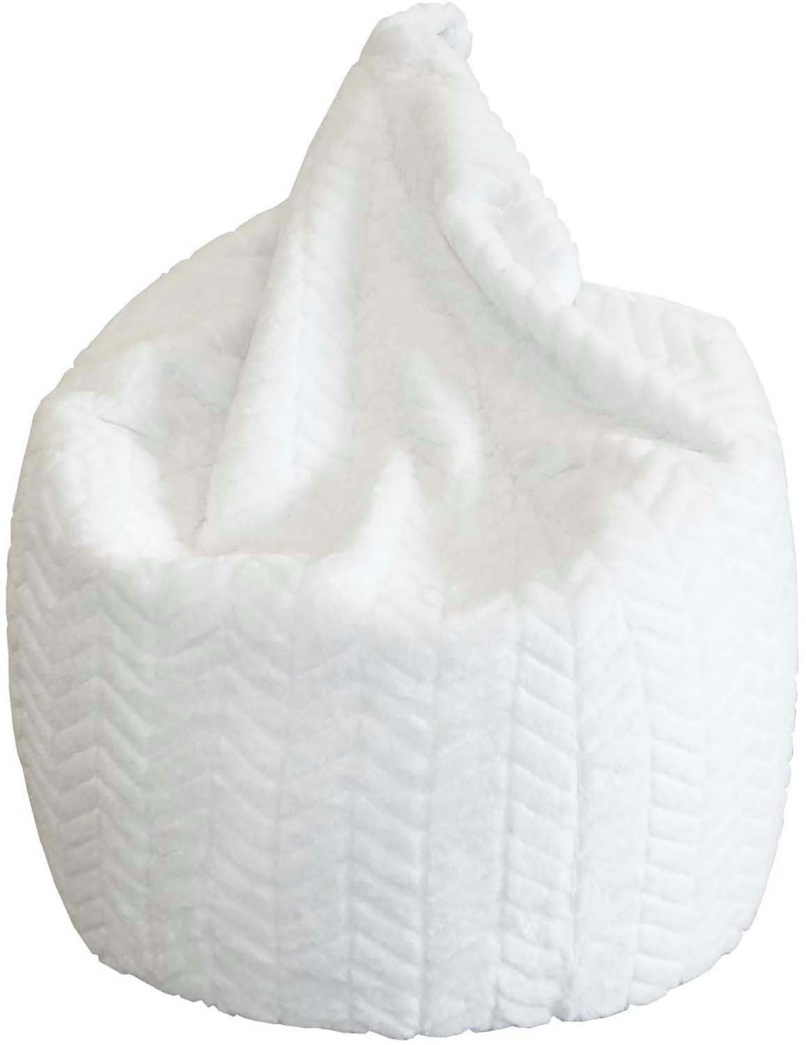 - Poire intérieur en polyester charlie 80 x 100 cm blanc