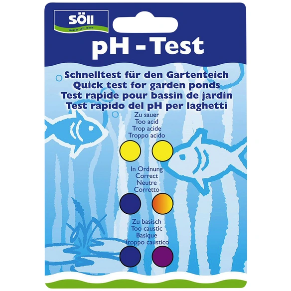 Wassertest, pH-Schnelltest