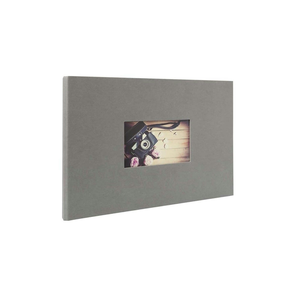 STUDIO - Album photo traditionnel gris 60 pages 180 photos 10x15