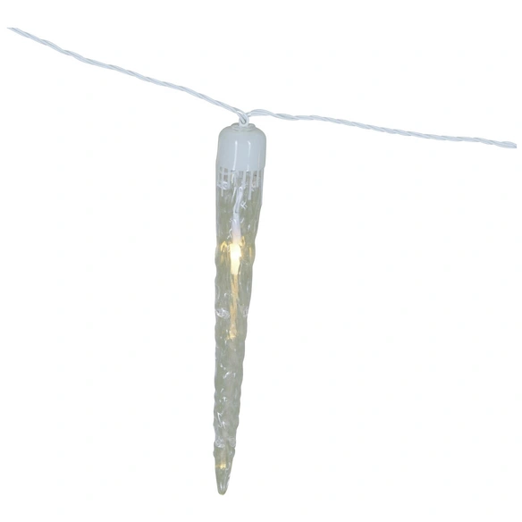 LED-Lichterkette, 13,75 m mit 16 LED, bernsteinfarben