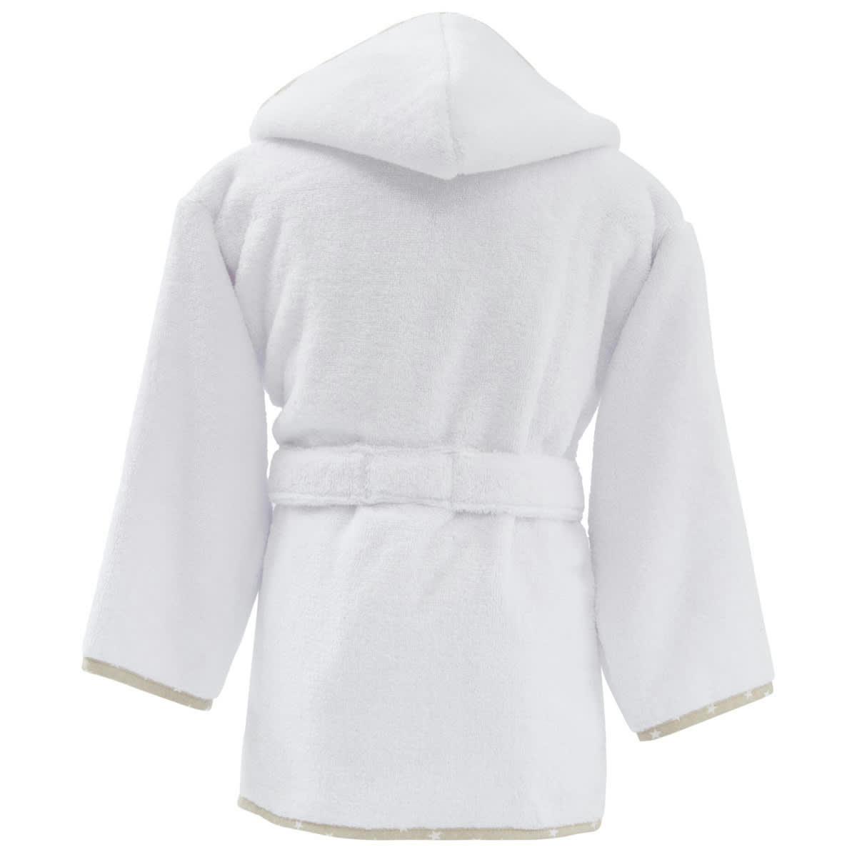 BABY SOFT MOUSE STICK - Peignoir enfant en coton peigné zéro twist  blanc 06 ans