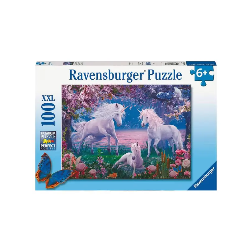 Puzzle 100-teilig Bezaubernde Einhörner