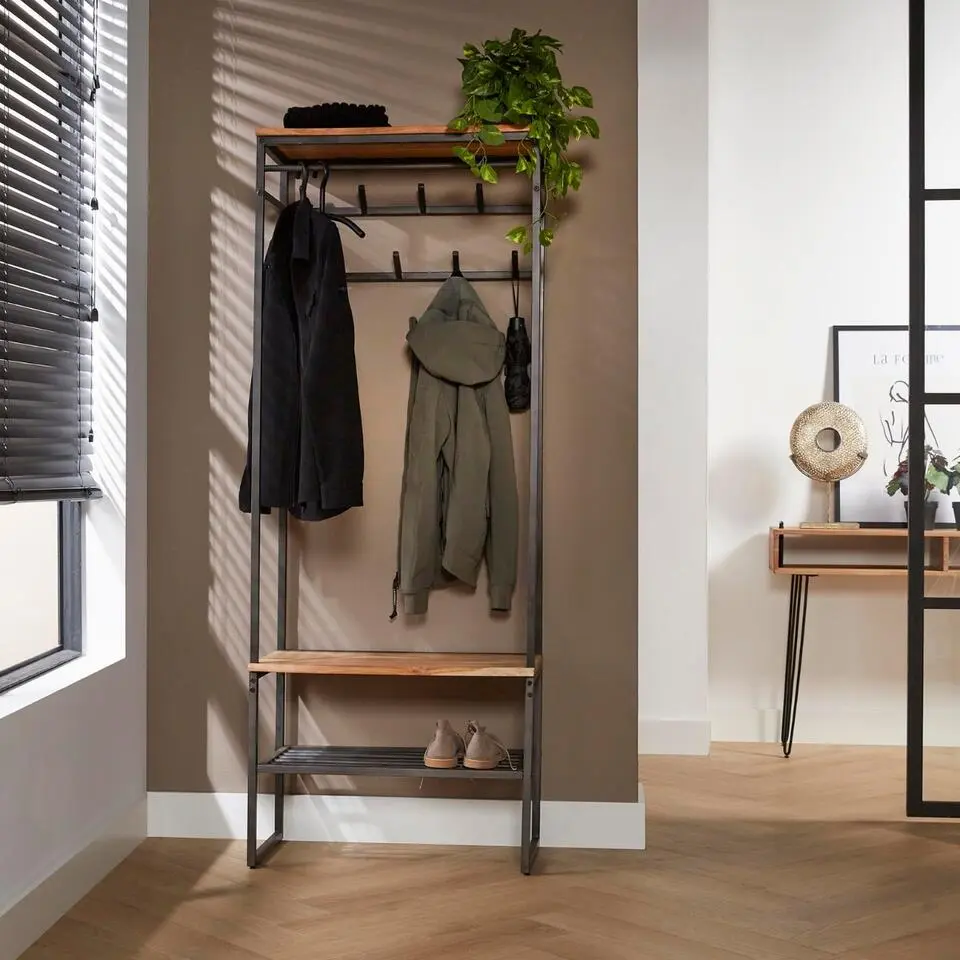 Fraaai - Woody garderobemeubel - 8 haken