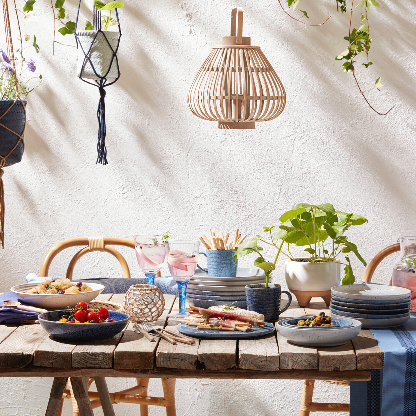 Studio Blue 4 Piece Pasta Bowl Set