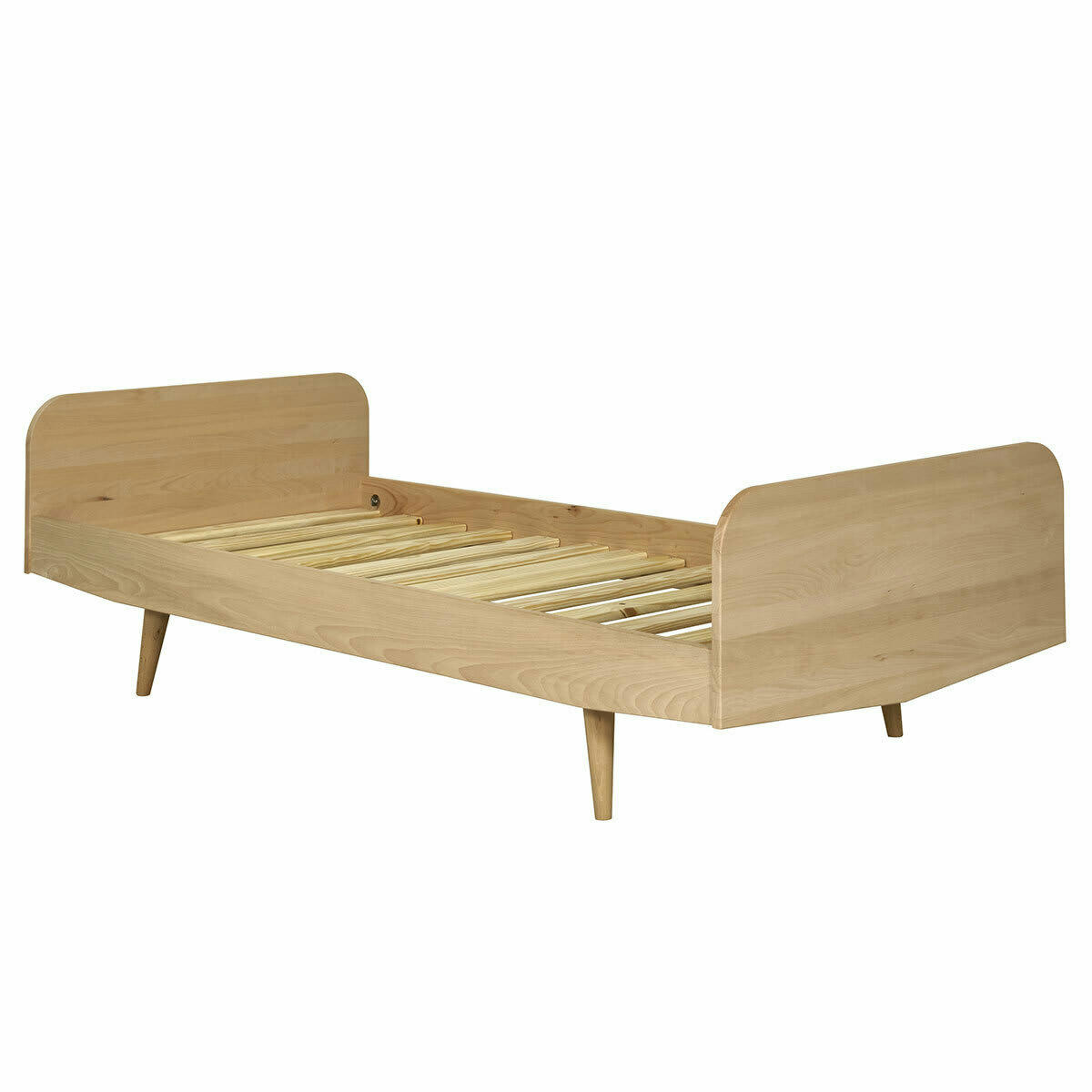 BIZO - Lit 90x190 cm bois massif