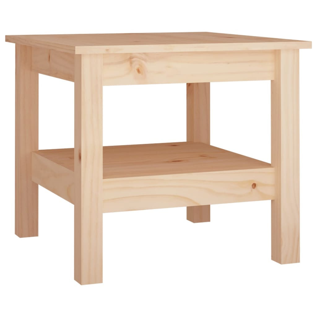 Stolik Kawowy Ława Stół Drewniany 45x45x40 Półka Do Salonu Do Pokoju