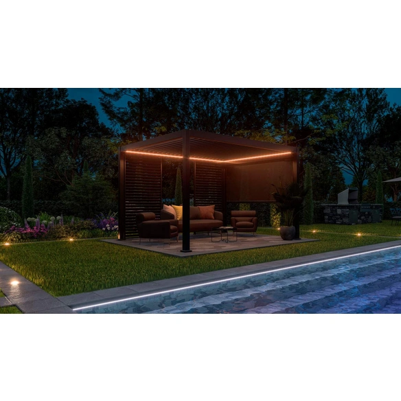 Pergola »Deluxe 111 Smart«, BxT: 400 x 300 cm, anthrazit