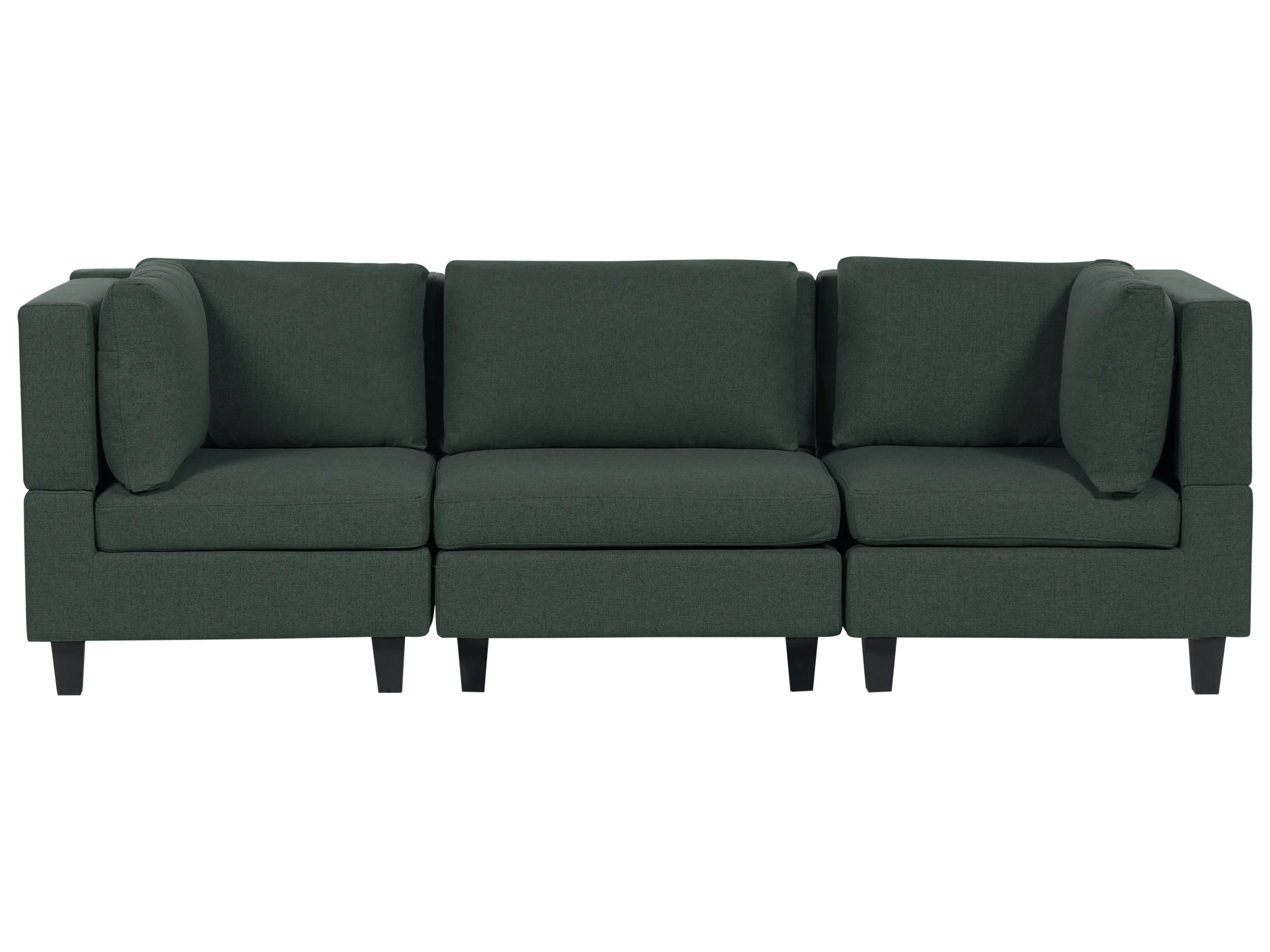 Ottoman UNSTAD Fabric Dark Green