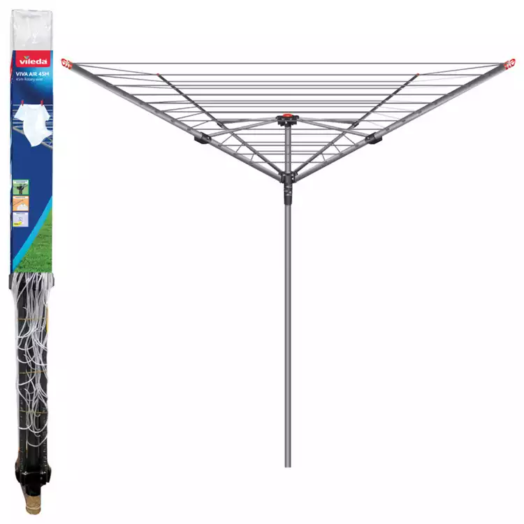 Vileda Viva Air 45m Rotary Airer