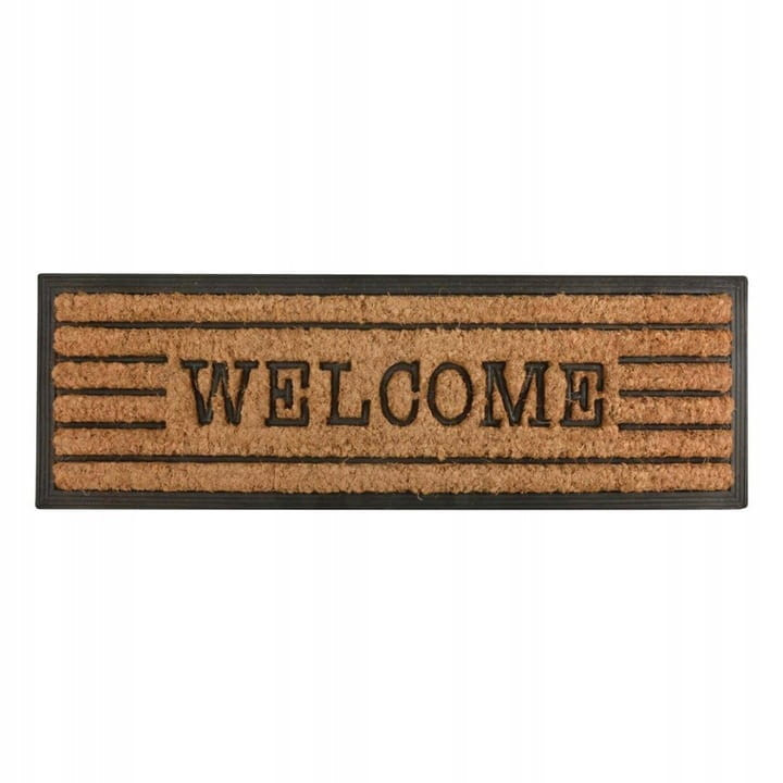 Wycieraczka Zewnętrzna pod Drzwi "Welcome" Kokos   Guma