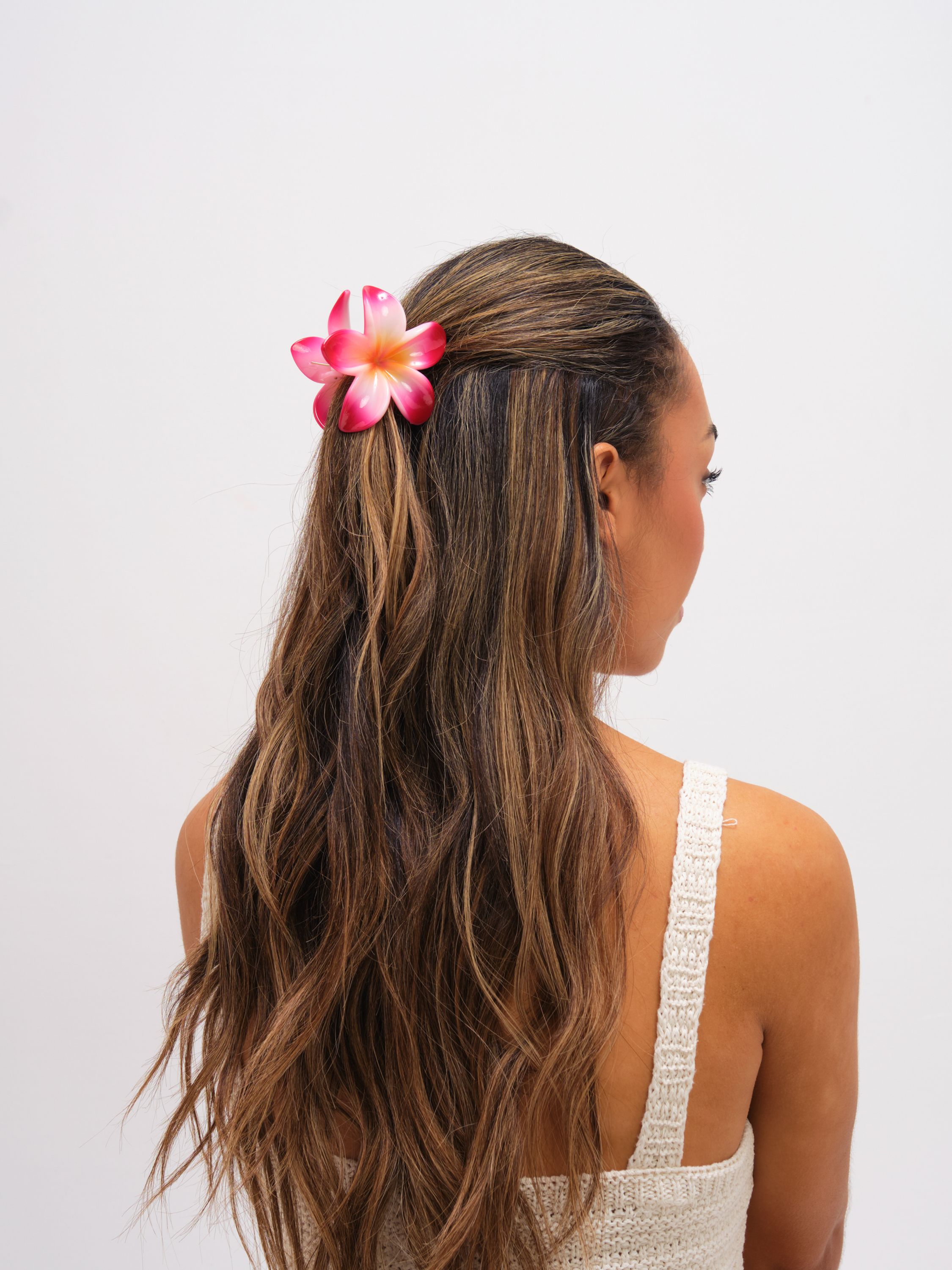 Mood Pink Ombre Claw Clip