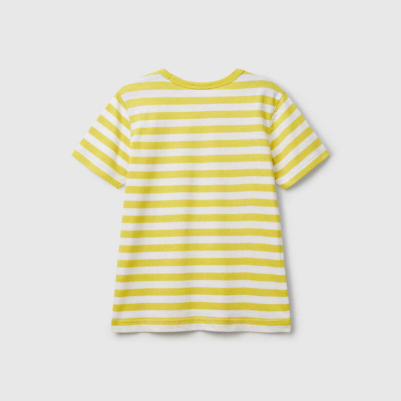 100% cotton striped t-shirt