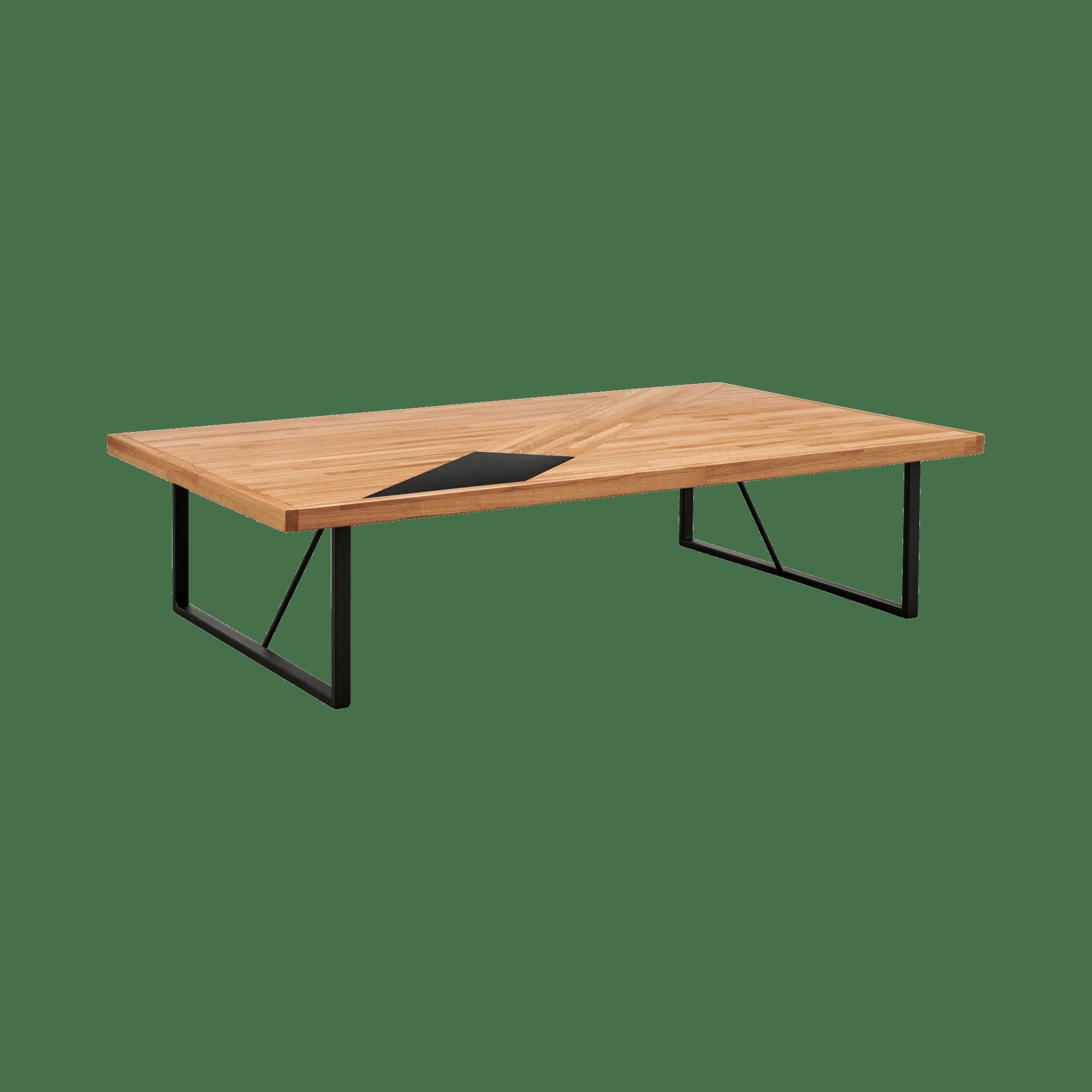 CELIA - Table basse en bois et en métal