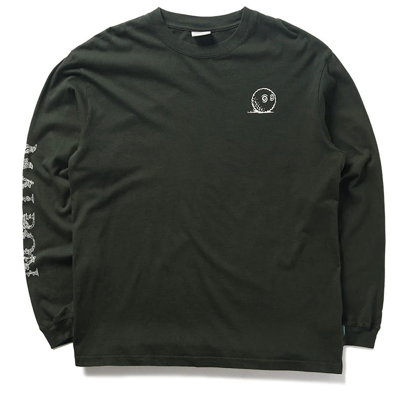 Malbon Golf Gorse Foraging L/S Tee - Cavern