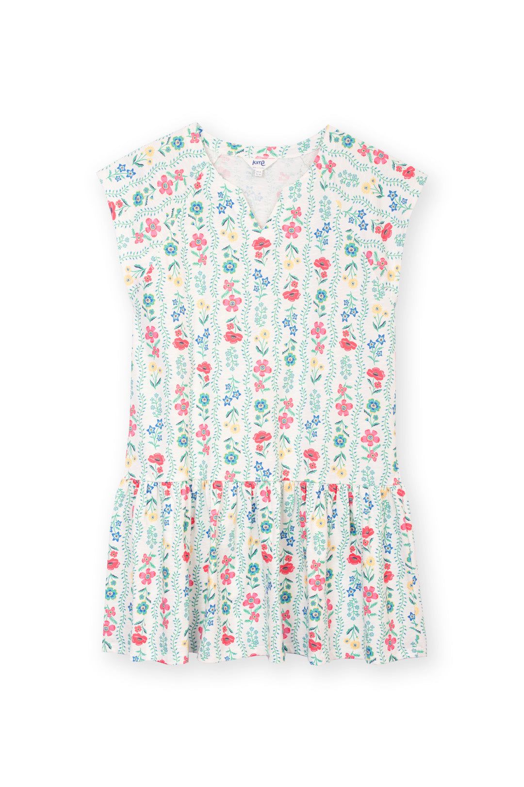 Kite Bookham Slub Jersey Dress Flower Press