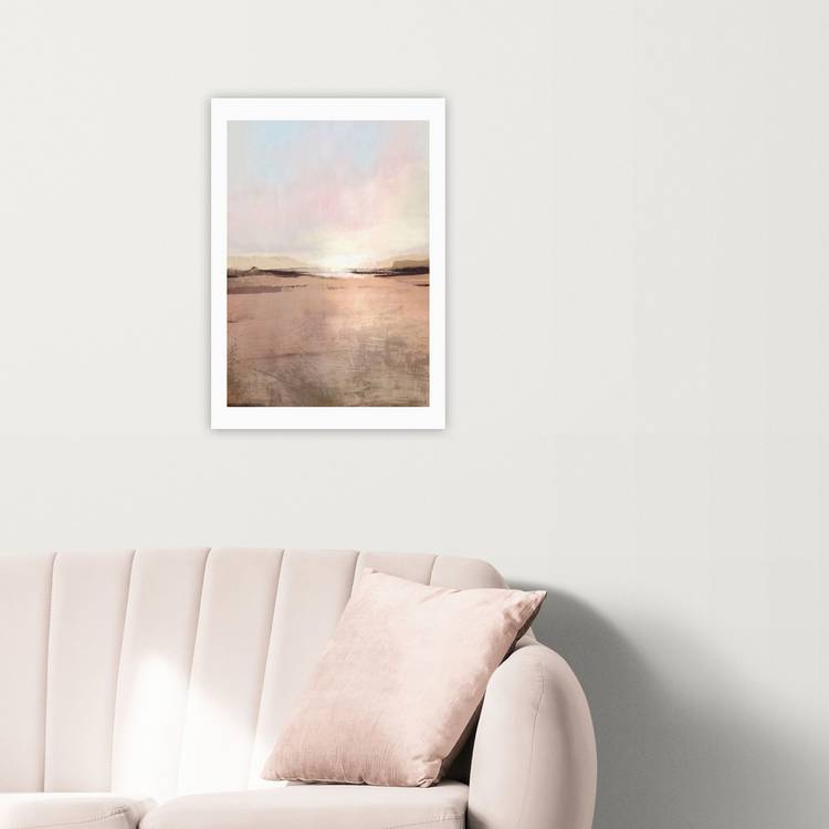 East End Prints New Dawn Landscape Unframed Wall Print - A3