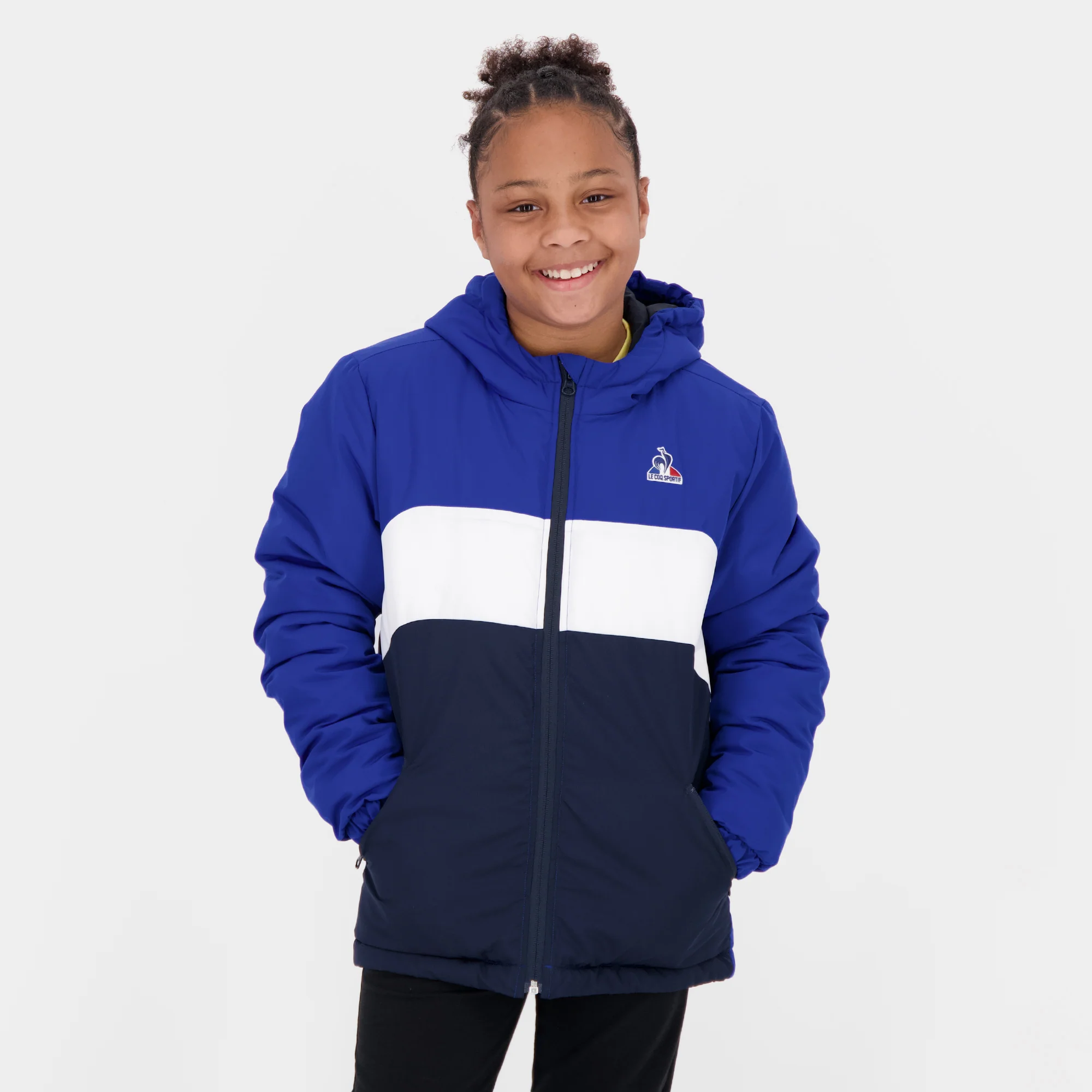 Doudoune Essentiel chaude et déperlante avec badge logo brodé