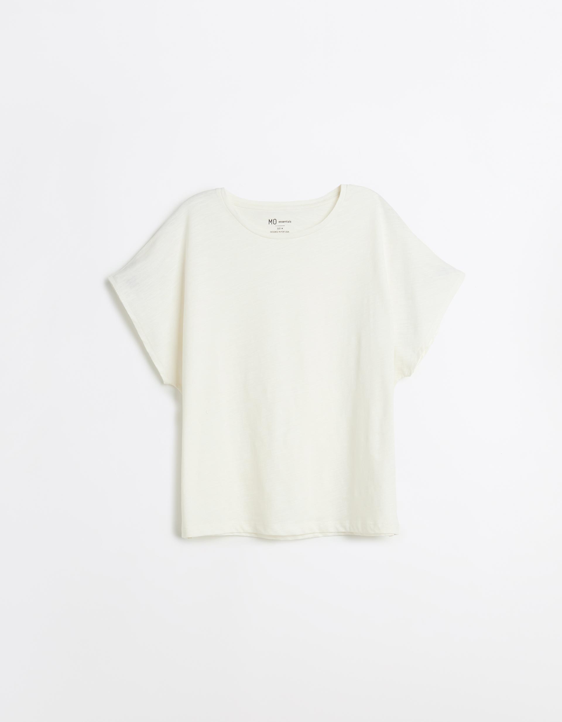 T-shirt, Mulher, Bege Claro