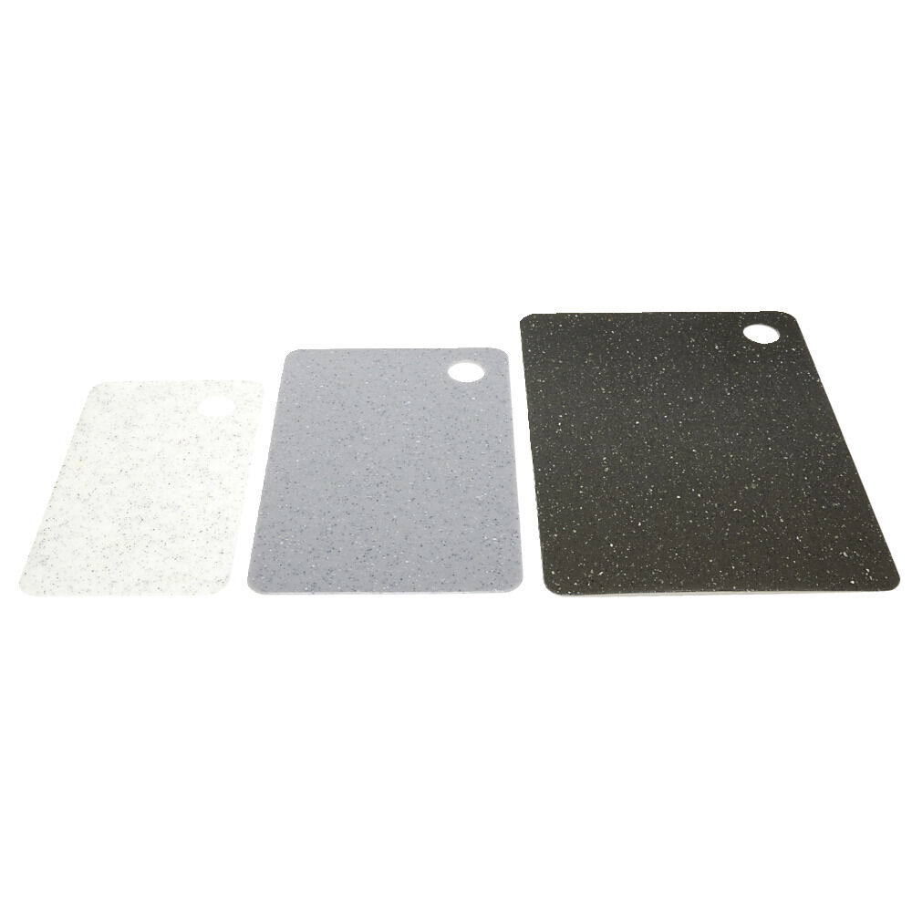 Set de 3 planches à découper design granite