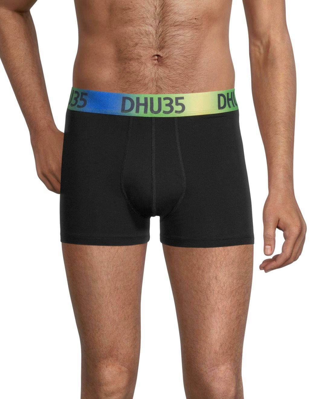 Denver Hayes Men's 3 Pack Fashion Stretch Cotton Trunk Briefs