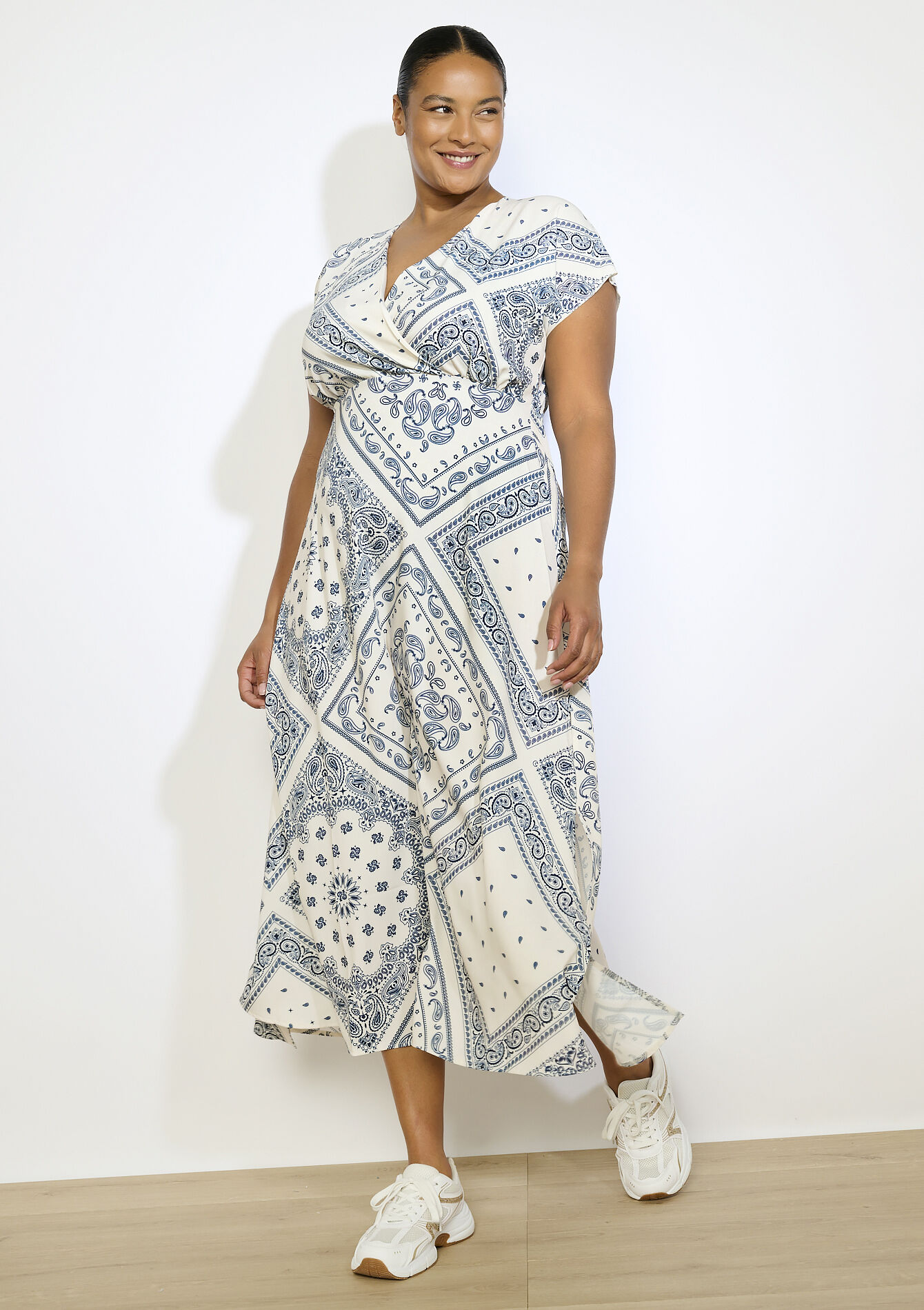 Maxi-jurk met print