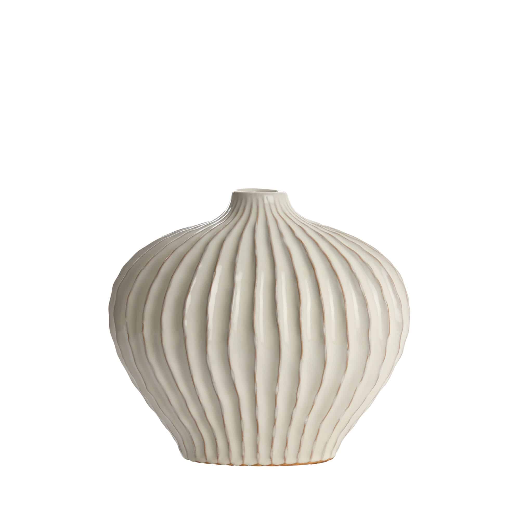 Light & Living vaas Lorito - wit - 35x21x30cm