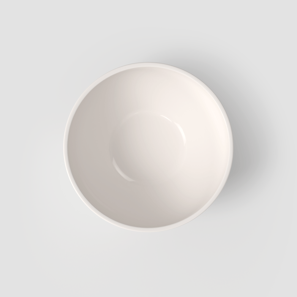Artesano Serving Bowl - White, 71.1 oz, Premium Porcelain
