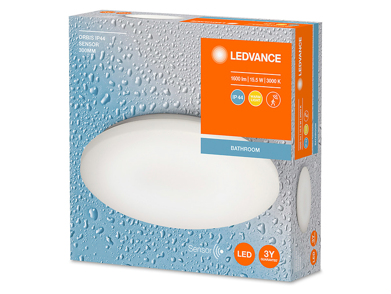 Plafon Orbis LED aluminiowy 30 cm biały