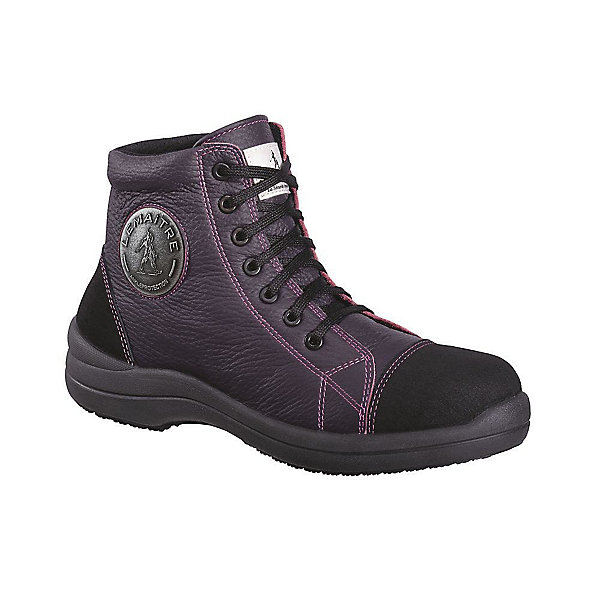 Chaussure de sécurité haute femme Lemaitre Libert'in S3 SRC Violet / Noir 36