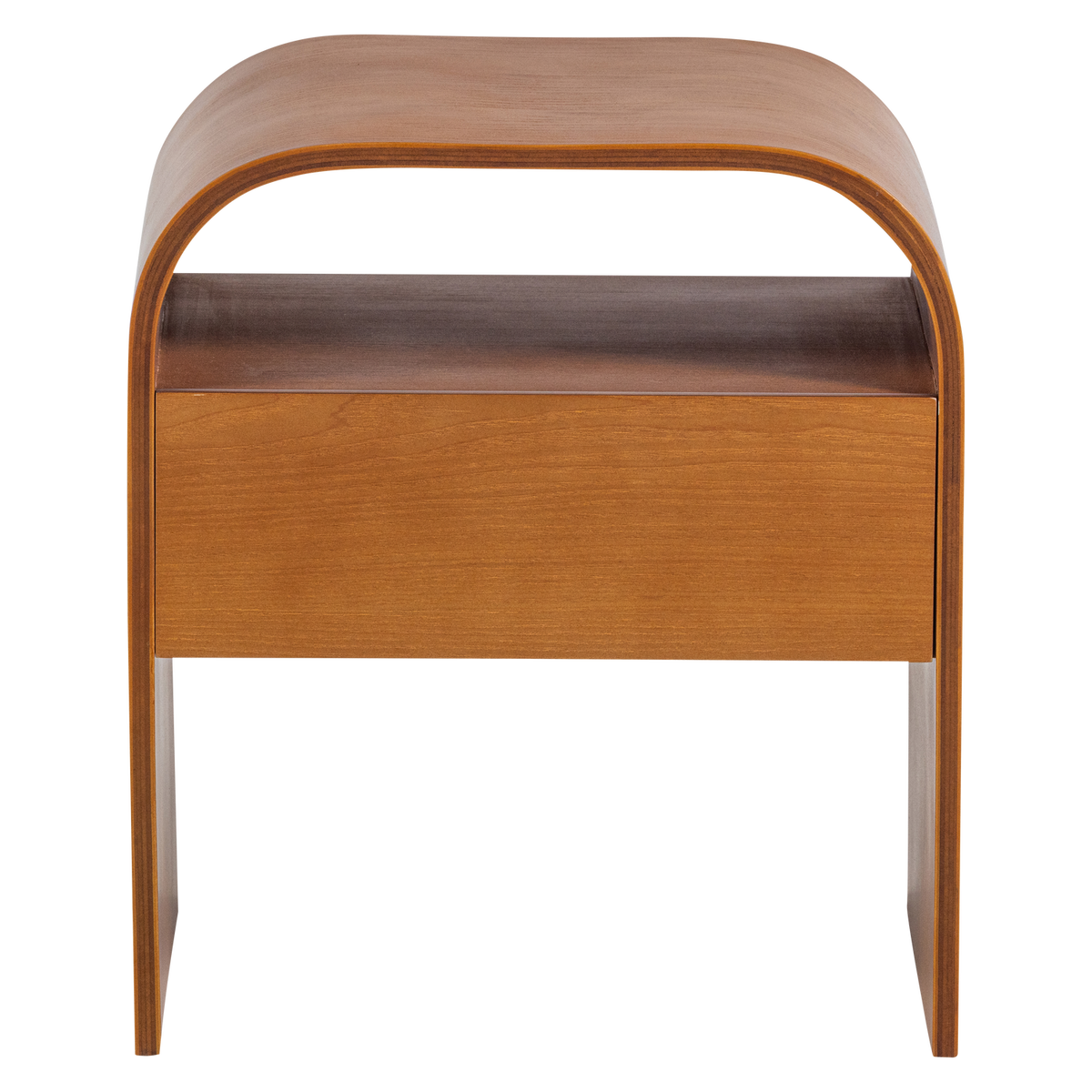 WOOOD nachtkastje Momo - Hout - Bruin - 45x40x34
