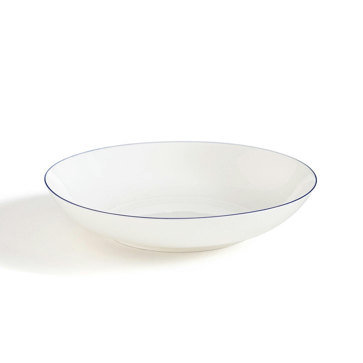 Lot de 4 assiettes creuses porcelaine, Malo