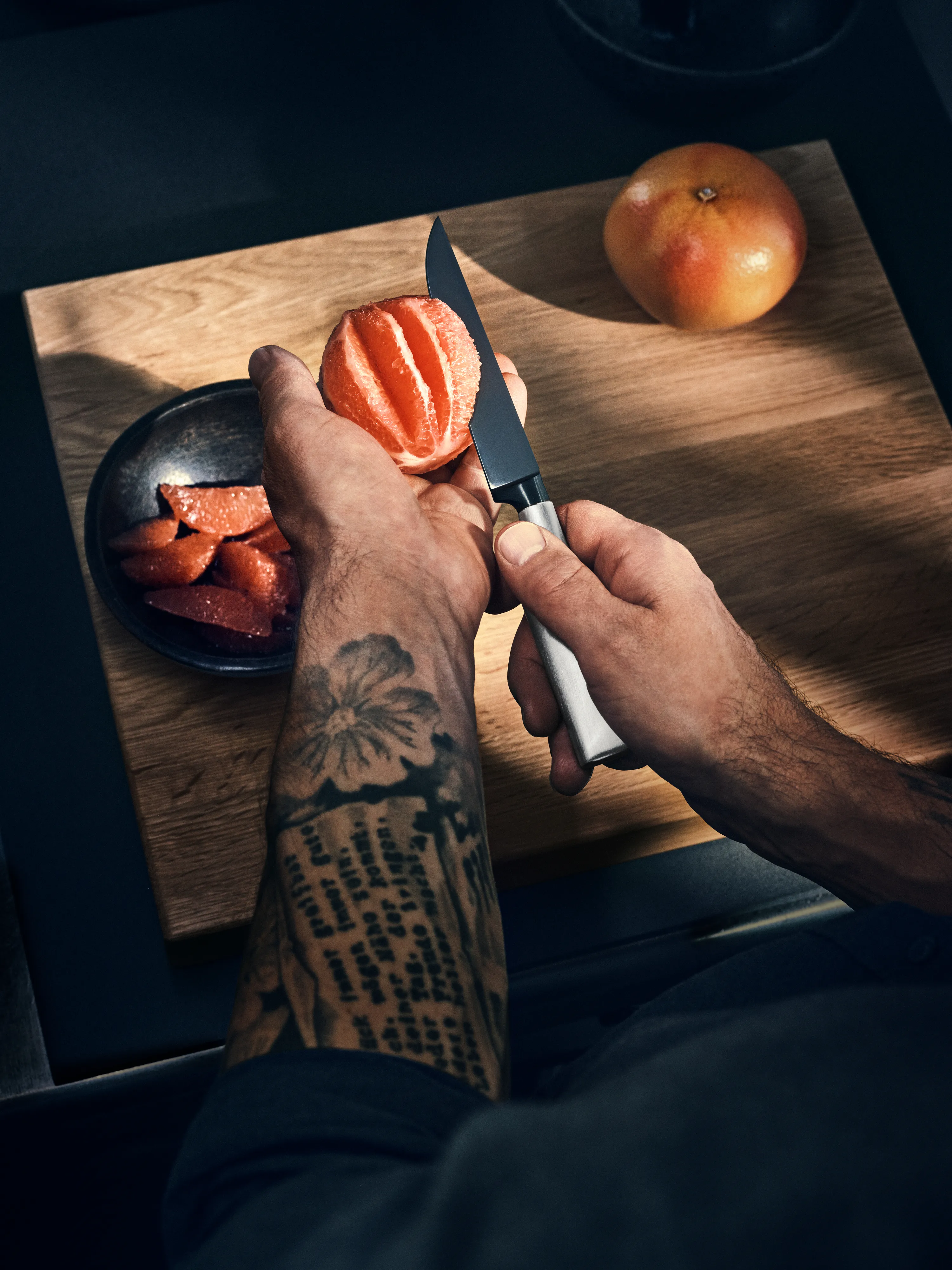 Ultimate Black Utility Knife 12 cm